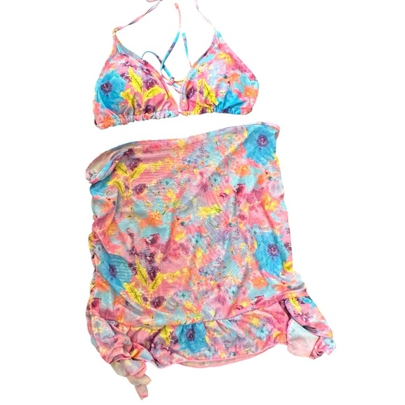 Colorful Women's Swim Set size XL - Picture 7 of 9